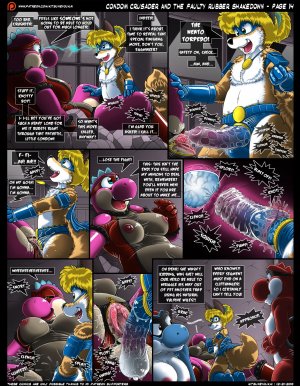 Condom Crusader And The Faulty Rubber Shakedown - Page 14