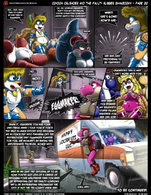 Condom Crusader And The Faulty Rubber Shakedown - Page 20