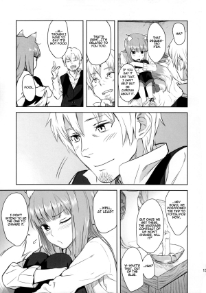 (C83) [Ajisaidenden (Kawakami Rokkaku, Takanashi Rei)] Harvest II (Spice and Wolf) [English] [VLtrans] [Decensored] - Page 14