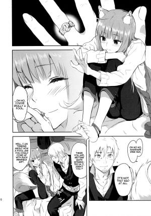 (C83) [Ajisaidenden (Kawakami Rokkaku, Takanashi Rei)] Harvest II (Spice and Wolf) [English] [VLtrans] [Decensored] - Page 17