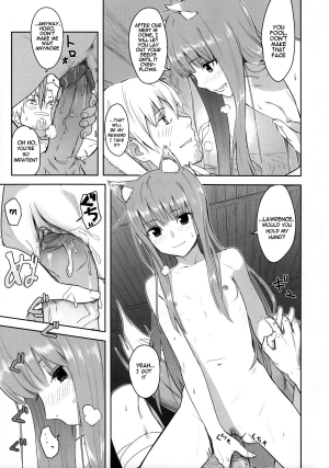 (C83) [Ajisaidenden (Kawakami Rokkaku, Takanashi Rei)] Harvest II (Spice and Wolf) [English] [VLtrans] [Decensored] - Page 28