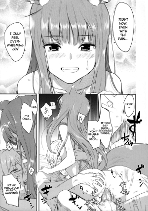 (C83) [Ajisaidenden (Kawakami Rokkaku, Takanashi Rei)] Harvest II (Spice and Wolf) [English] [VLtrans] [Decensored] - Page 32