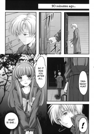 (C82) [HIGH RISK REVOLUTION (Aizawa Hiroshi)] Shiori Vol.19 Zetsubou no Kyouen Joukan (Tokimeki Memorial) [English] [Usual Translations] - Page 9