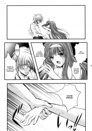 (C80) [HIGH RISK REVOLUTION (Aizawa Hiroshi)] Shiori Vol.18 Koigokoro, Shoushin (Tokimeki Memorial) [English] [Usual Translations] - Page 15