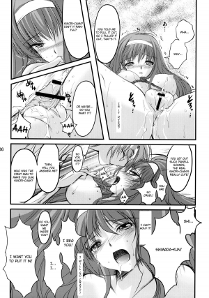 (C80) [HIGH RISK REVOLUTION (Aizawa Hiroshi)] Shiori Vol.18 Koigokoro, Shoushin (Tokimeki Memorial) [English] [Usual Translations] - Page 36