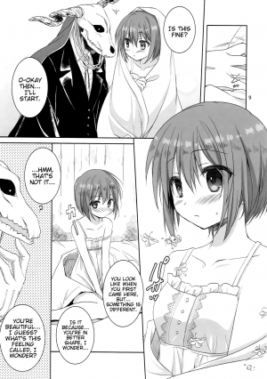 (C93) [KOKIKKO (Sesena Yau)] Yoru no Aishishi | Beloved Child of the Night (Mahoutsukai no Yome) [English] [EHCove] - Page 9