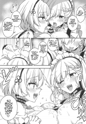 (SC2019 Summer) [Aratoya (Arato Asato)] Belfast to Sirius ni Mainichi Kyousei Osewa Sareru Hanashi (Azur Lane) [English] - Page 11