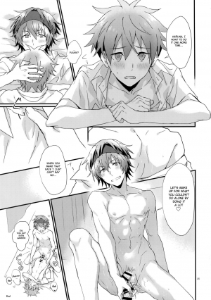 (MIRACLEFESTIV@L!!9) [Rofu Pukaj (Nesou)] Which One's Better? (THE IDOLM@STER SideM) [English] [Anzu] - Page 25