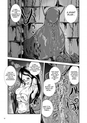 [Erotic Fantasy Larvaturs (Takaishi Fuu)] Oonamekuji to Kurokami no Mahoutsukai - Parasitized Giant Slugs V.S. Sorceress of the Black Hair as Aura [English] [Mant] [Digital] - Page 18