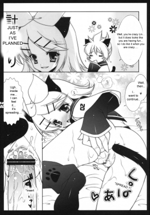 (COMIC1☆2) [Shigunyan, Soyoking (Shigunyan, Soyoki)] Nyan Nyan Daisakusen (VOCALOID) [English] [Zeus777] - Page 21