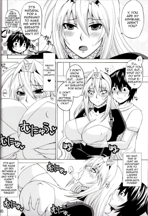 [Honey Bump (Nakatsugawa Minoru)] Waiting Impatiently for The Anime 2nd Season While Groping Tsukiumi's Tits (Sekirei) [English] {doujin-moe.us} - Page 6