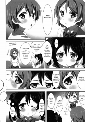 (C88) [ORANGE☆CHANNEL (Aru Ra Une)] Niko no Otona na Kouhou Katsudou!? | Nico’s Adult Activities (Love Live!) [English] [L-Lewd... Translations] - Page 4