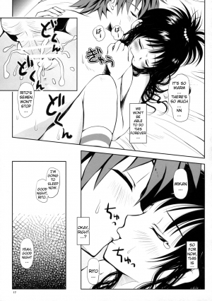 (SC41) [Shiawase Kanmiryou (Yuki Tomoshi)] R☆Mikan 2 (To LOVE-Ru) [English] [YQII] - Page 17