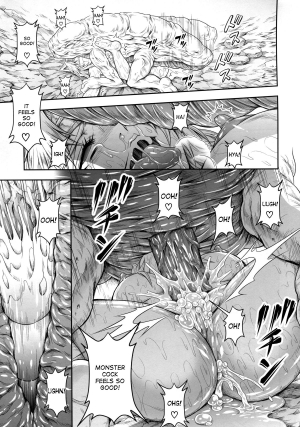(C87) [Yokohama Junky (Makari Tohru)] Solo Hunter no Seitai 4 The fourth part (Monster Hunter) [English] [desudesu] - Page 29