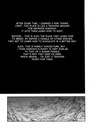 (C87) [Yokohama Junky (Makari Tohru)] Solo Hunter no Seitai 4 The fourth part (Monster Hunter) [English] [desudesu] - Page 35