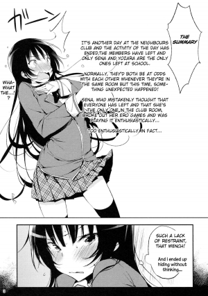 (C81) [Nega Posi-bu (Yuuki Shin, Booch)] Oishii Milk Coffee | Delicious Milk Coffee (Boku wa Tomodachi ga Sukunai) [English] [NEETouRyu Dojo] - Page 6