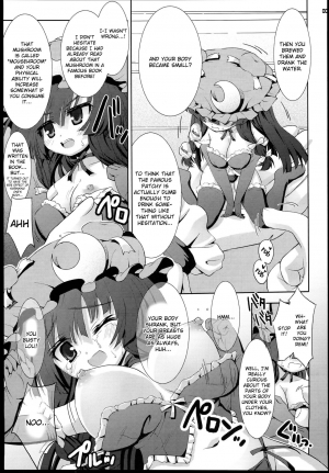 (Kasen Roman) [Binmalo (Beti)] Chicchai Patchouli wa Suki desu ka...? | Do You Like Tiny Patchouli? (Touhou Project) [English] [webdriver] - Page 5