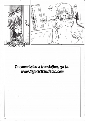  (C81) [Shiawase Kanmiryou (Yuki Tomoshi)] Momo-sama Darkness toka no Soushuuhen | Momo-sama Darkness Compilation (To LOVE-ru) [English] {Tigoris Translates}  - Page 18