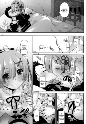 (CT28) [Digital Lover (Nakajima Yuka)] D.L. action 110 (Re:Zero Kara Hajimeru Isekai Seikatsu) [English] {YQII} - Page 7