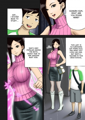  [Enka Boots] Enka Boots no Manga 1 - Juku no Sensei ga Joou-sama | Juku Teacher Is My Leather Mistress [English] [desudesu] [Digital]  - Page 7