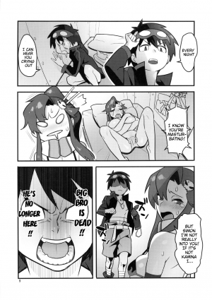 (C86) [Hamanasu Chaya (Hamanasu)] Gurre La Gurre (Tengen Toppa Gurren Lagann) [English] {doujins.com} - Page 9