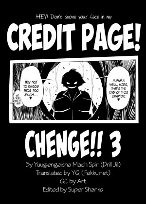 (Futaket 9) [Yuugengaisha Mach Spin (Drill Jill)] Chenge!! 3 (Getter Robo) [English] [YQII] - Page 24