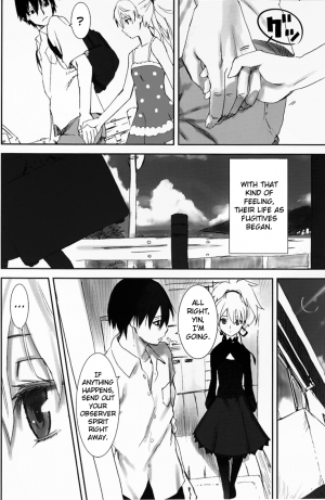 (C77) [Ajisaidenden (Kawakami Rokkaku, Takanashi Rei)] NOCTURNE -FOR TWO LOVERS- (Darker than Black: The Black Contractor) [English] - Page 7