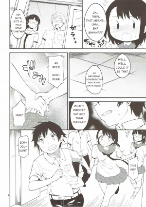 (C84) [Garimpeiro (Mame Denkyuu)] Onodera-san to Amai Hi | A sweet day with Onodera (Nisekoi) [English] [Hentai_Doctor] - Page 6