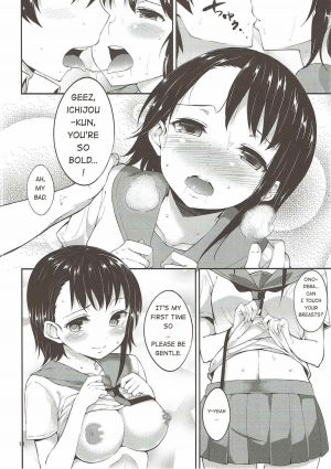 (C84) [Garimpeiro (Mame Denkyuu)] Onodera-san to Amai Hi | A sweet day with Onodera (Nisekoi) [English] [Hentai_Doctor] - Page 10