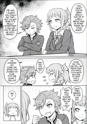 (C87) [Green Ketchup (Zhen Lu)] Nayamashii Fighters | Frustrated Fighters (Gundam Build Fighters Try) [English] {darknight} - Page 5