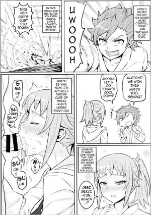 (C87) [Green Ketchup (Zhen Lu)] Nayamashii Fighters | Frustrated Fighters (Gundam Build Fighters Try) [English] {darknight} - Page 11