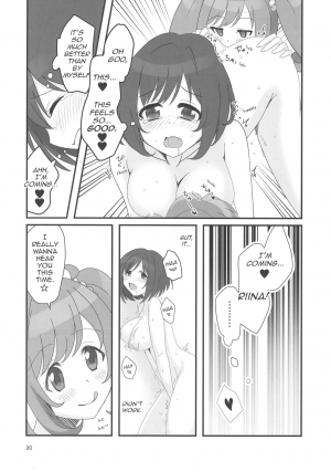 (Colorful Master 8) [Shoujo Idenshi (Ayase)] Double Aste (THE IDOLM@STER CINDERELLA GIRLS) [English] - Page 21