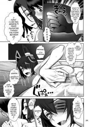 (C85) [Gerupin (Minazuki Juuzou)] ONTFK - My Name is Tenryuu! Fufufu... You Scared? (Kantai Collection) [English] - Page 23