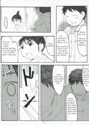 (C70) [Kansai Orange (Arai Kei)] Oono Shiki #3 (Genshiken) [English] =LWB= - Page 8