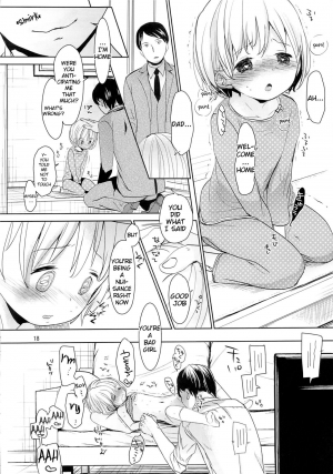 (C89) [Okadatei (Okada Kou)] Musume no Seifuku [English] [BlindEye] - Page 18