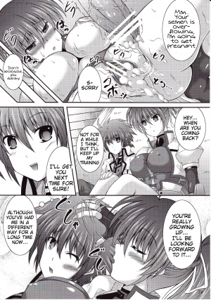 (C81) [Utanone Dou (Utanone Sion)] Boku to Shishou no ￮￮￮￮ | Master and I (Mahou Shoujo Lyrical Nanoha) [English] [Tigoris Translates] - Page 23