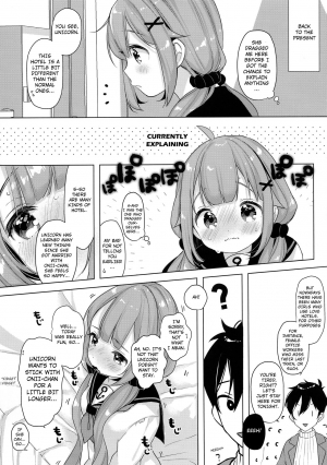 (C97) [Maebaya (Maeba)] Unicorn, Hotel demo Ganbaru | Unicorn, Doing Her Best Even in The Hotel. (Azur Lane) [English] [Hong_Mei_Ling] - Page 10