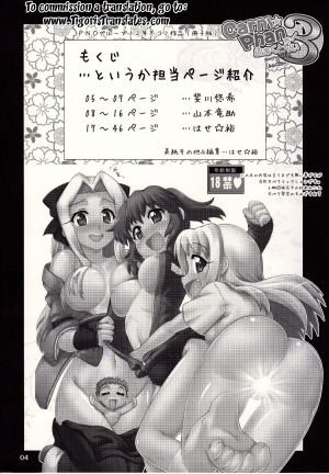 (C83) [PNO Group (Hase Yuu, Hikawa Yuuki, Yamamoto Ryuusuke)] Carni☆Phan tic factory 3 (Fate/zero) [English] [Tigoris Translates] - Page 4