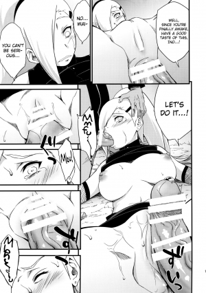 (C92) [Karakishi Youhei-dan Shinga (Sahara Wataru)] Botan to Sakura (Naruto) [English] {doujins.com} - Page 19