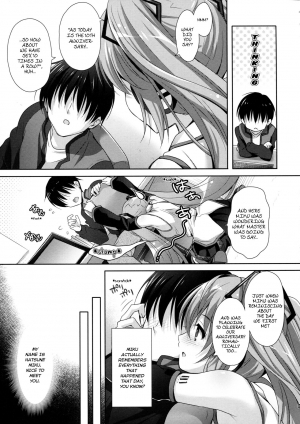 (COMIC1☆11) [Kaiyuu Kikaku (Suzui Narumi)] Miku-san ga 10 Shuunen ni Iroiro Omoidashi Tari Suru Ohanashi (VOCALOID) [English] [Tagtagger] - Page 7