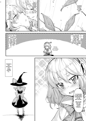 (C75) [Kurage no Candume (Yoshino)] Mahou no Kotoba - MAGIC WORDS (Touhou Project) [English] [sneikkimies] - Page 7