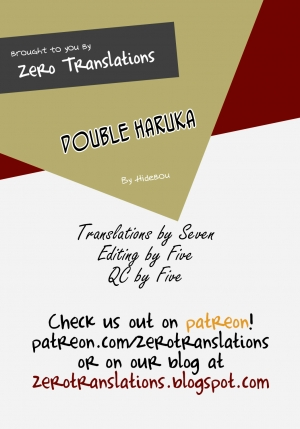 (C89) [Hidebou House (Hidebou)] Double Haruka Returns! (Sweet & Melting) (THE IDOLM@STER) [English] [Zero Translations] - Page 26
