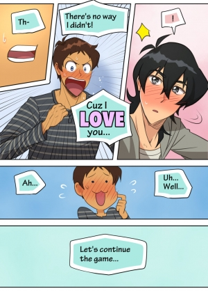 [Halleseed] Otomari Party Game! - The Sleepover Game! (Voltron: Legendary Defender) [English] [Digital] - Page 24