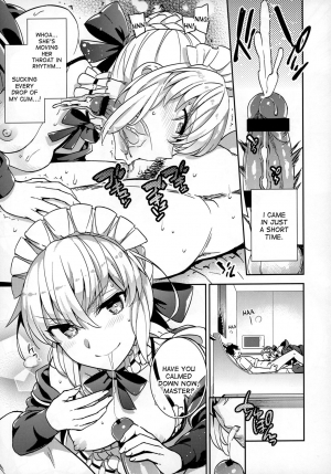 (COMIC1☆12) [Crazy9 (Ichitaka)] C9-31 Maid Alter ni Gohoushi Saretai (Fate Grand Order) [English] [desudesu] - Page 9