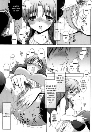  [Mozuya Murasaki] Nee-chan vs XXX - Sister vs Masturbation hall?! (Ecchi na Koto Shiyo...) [English] =TV= [Decensored]  - Page 4