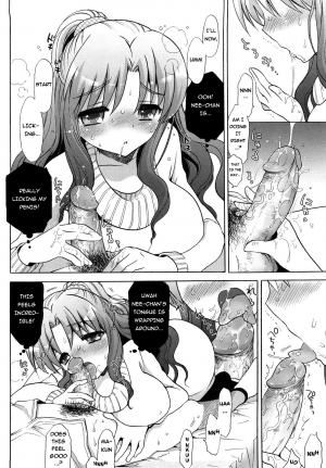  [Mozuya Murasaki] Nee-chan vs XXX - Sister vs Masturbation hall?! (Ecchi na Koto Shiyo...) [English] =TV= [Decensored]  - Page 9