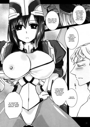 (C81) [Kabocha Daioh (Gojou Kurota)] Seifu Kijutsujou no Meoto Zenzai | Testament Sanctioned Happy Marriage (Kyoukai Senjou no Horizon) [English] [Chocolate] - Page 6