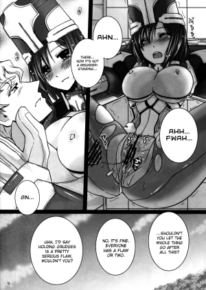 (C81) [Kabocha Daioh (Gojou Kurota)] Seifu Kijutsujou no Meoto Zenzai | Testament Sanctioned Happy Marriage (Kyoukai Senjou no Horizon) [English] [Chocolate] - Page 13