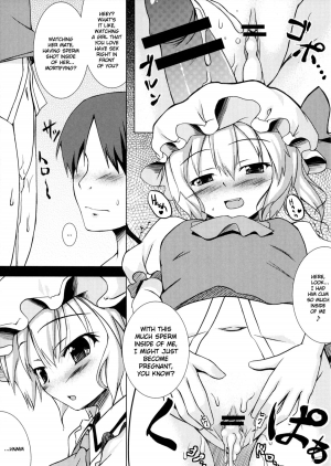 (C81) [Hamurabi-dou (Ichiyo)] NTR Flan-chan (Touhou Project) [English] =LWB= - Page 9