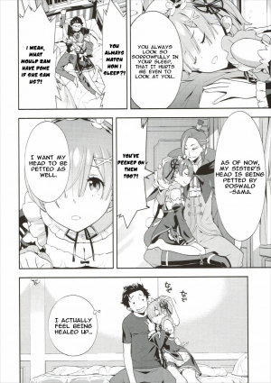 (C90) [Hapoi-Dokoro (Okazaki Takeshi)] CHOICE (Re:Zero kara Hajimeru Isekai Seikatsu) [English] [Metaphrastes] - Page 6